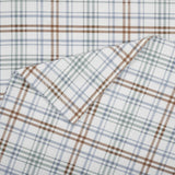 100% Cotton Flannel Sheet Set Plaid Classic Modern Farmhouse Deep Pocket - Sheet Set by Superior Brand