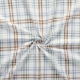 100% Cotton Flannel Sheet Set Plaid Classic Modern Farmhouse Deep Pocket - Sheet Set by Superior Brand