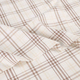 100% Cotton Flannel Sheet Set Plaid Classic Modern Farmhouse Deep Pocket - Sheet Set by Superior Brand