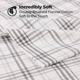 Plaid Flannel Cotton Classic Modern Farmhouse Pillowcases, Set of 2 - Pillowcases by Superior Brand