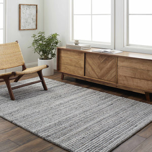 Palti Charcoal Area Rug - Clearance