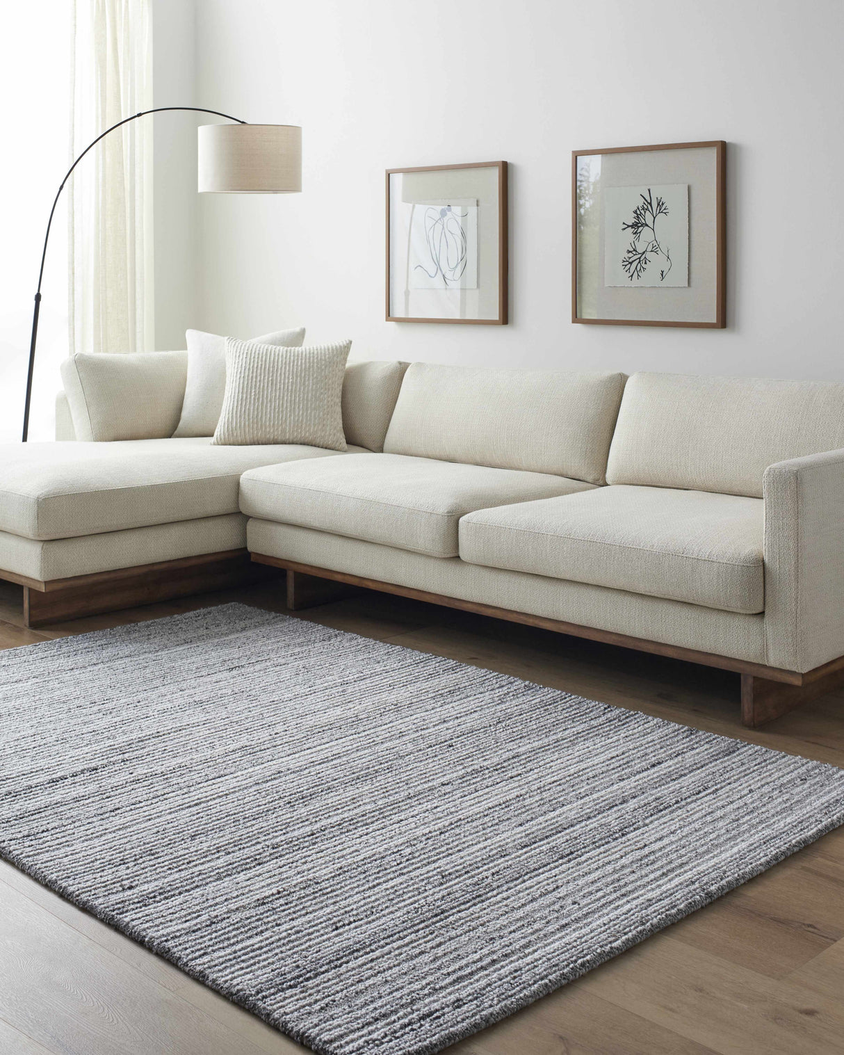 Palti Charcoal Area Rug - Clearance