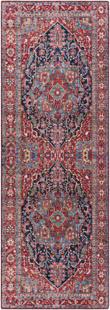 Pauline Red Medallion Performance Rug