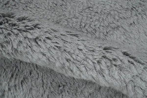 Gray Modern Solid Design Hand Woven Wool Area Rug