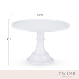 White melamine cake stand by twine living