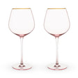 Rose-crystal-red-wine-glass-set-by-twine®-Wine-Glasses