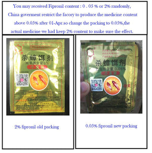 Miezhangqing Cockroach Killing Bait Powder 10pcs – Chinese Roach Bait for Kitchen, Restaurant & Home