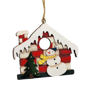 Rustic Wood Ornament -