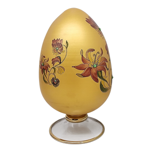 Egg With Wildflower And Vines