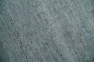 Premium Silver, gray and charcoal Contemporary Design 9x12 Hand knotted wool Area Rug
