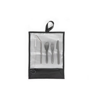 Tarana Recycled Lunch Bag Cooler with Utensils