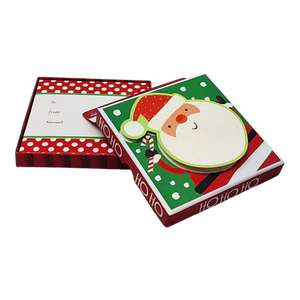 Gift Card Box - Square - Ho Ho Ho Santa