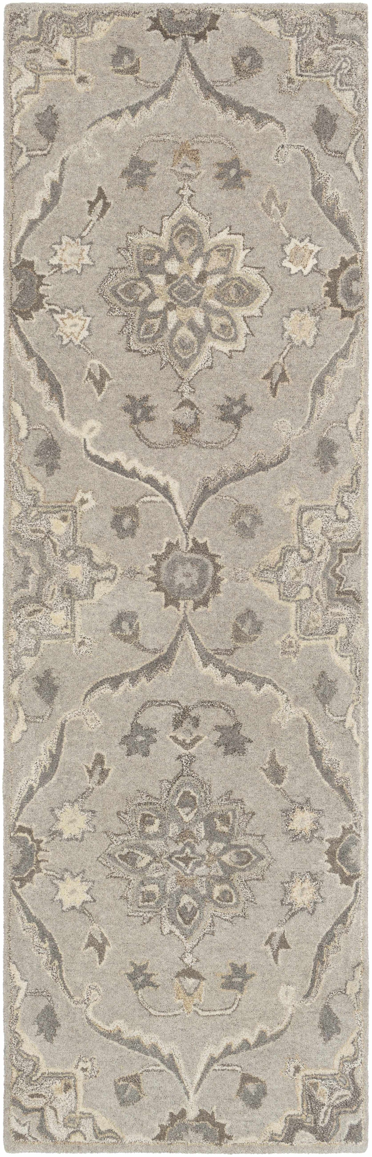 Peterstown Beige Wool Rug