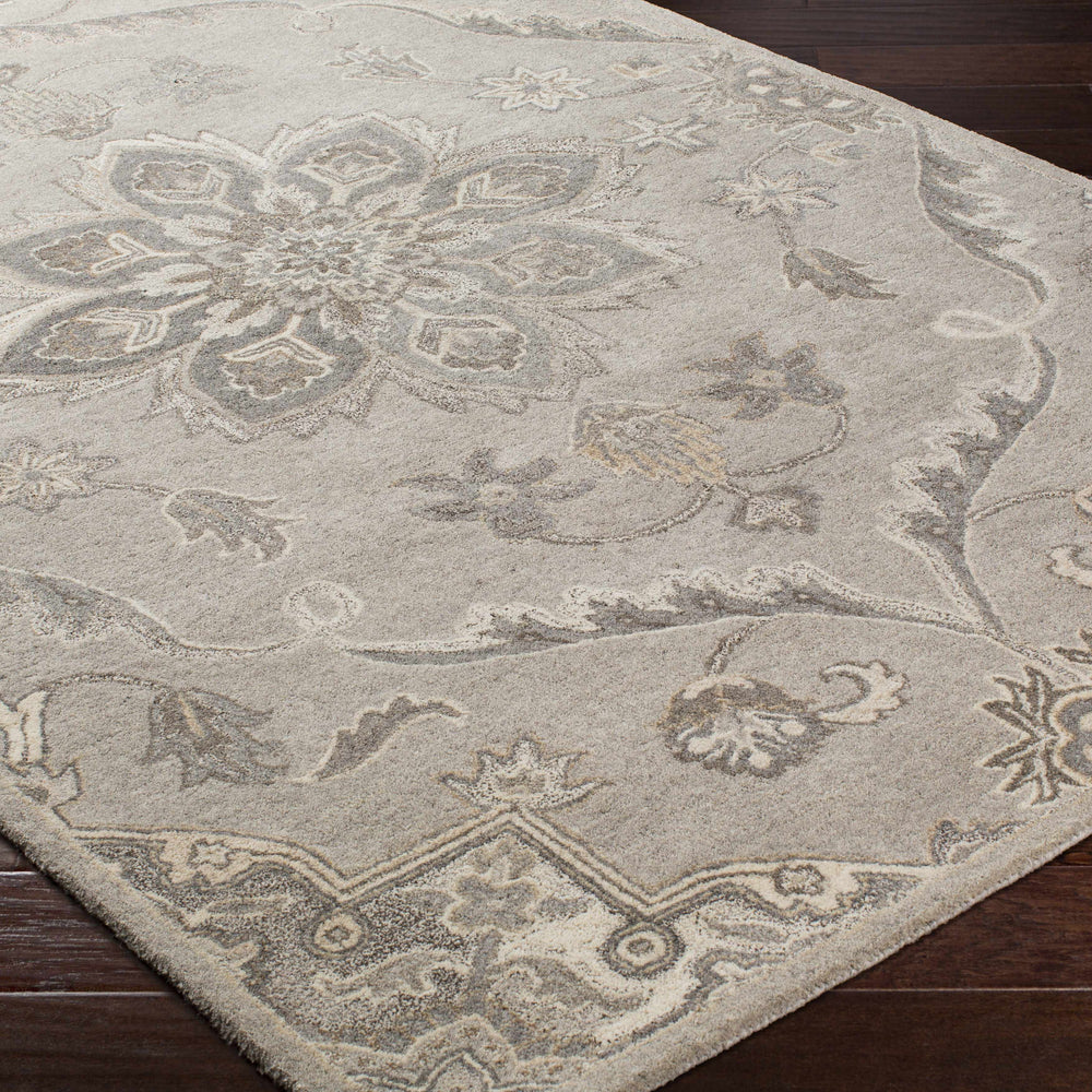 Peterstown Beige Wool Rug