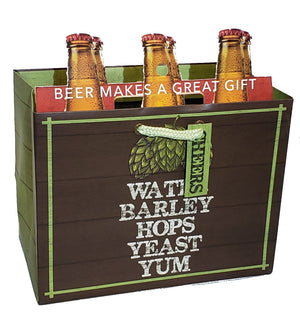 Heavyweight Gift Bag - Water Barley Hops Yeast Yum