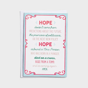 Good Steward - Hope is Found - 18 Christmas Boxed