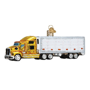 Old World Christmas Semi Truck