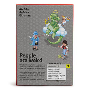 Weird Things, A Party Game about the Strange Side of the Internet, for Teens and Adults