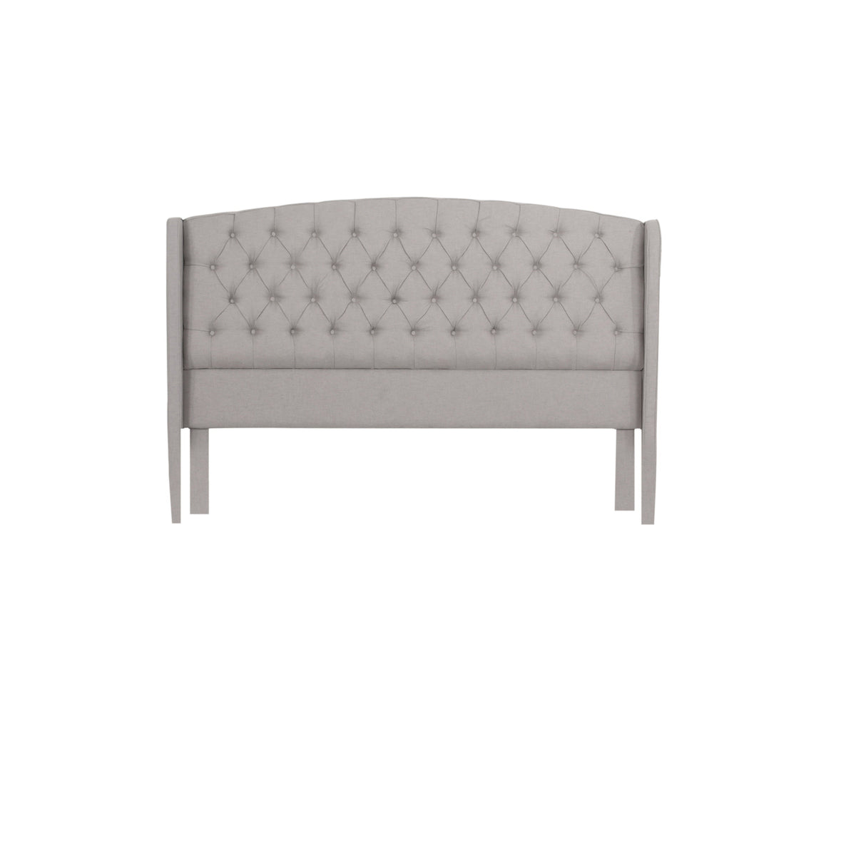 Button Tufted Wingback Bed