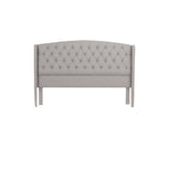 Button Tufted Wingback Bed