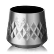 Paragon-stainless-steel-whiskey-taster-in-platinum-viski®-Whiskey-Glasses