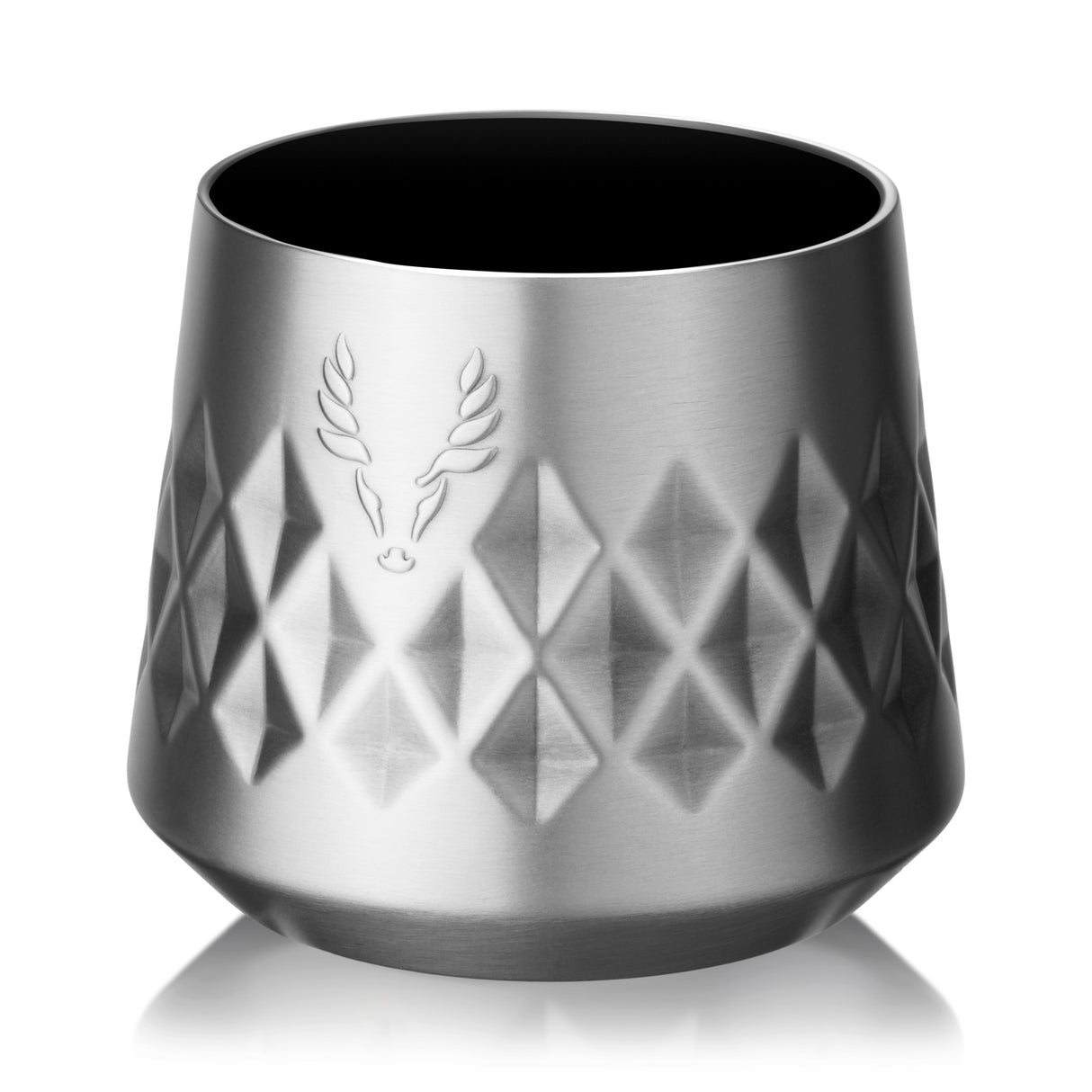 Paragon-stainless-steel-whiskey-taster-in-platinum-viski®-Whiskey-Glasses