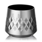 Paragon-stainless-steel-whiskey-taster-in-platinum-viski®-Whiskey-Glasses