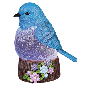 Illuminated Bluebird Figurine