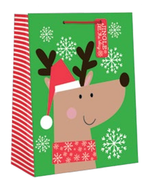 Juvenile Giftbag - Reindeer - Large
