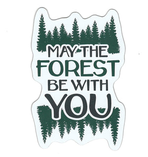 Large Flex Magnet - May the Forest Be with You