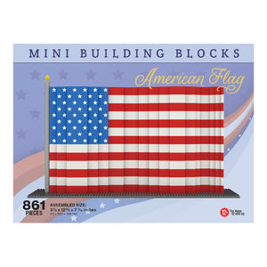 Mini Building Blocks - American Flag