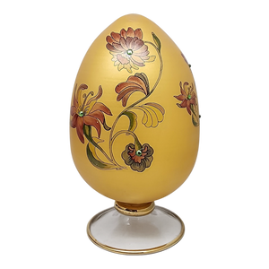 Egg With Wildflower And Vines