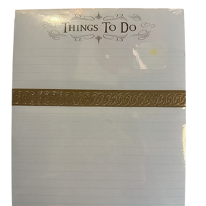 Holiday Reminder Notepad - Things to Do
