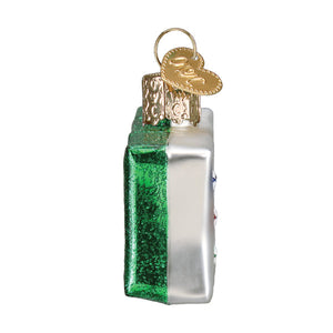 Mahjong Glass Ornament