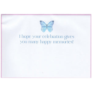 Butterfly Meadow - Birthday Card