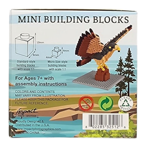 Mini Building Blocks - Peregrine Falcon