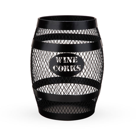 Black-barrel-cork-holder-by-twine-Wine-Bottle-Holders