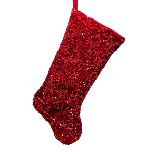 Red Sequin Stocking