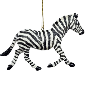 Safari Animal Ornament - Zebra