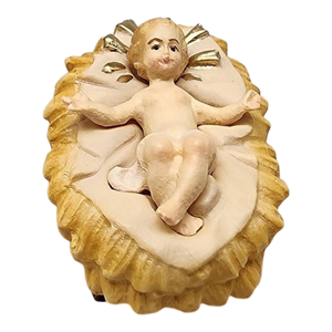 Holy Family - Hand Carved in Wood - 10cm (4 inch)