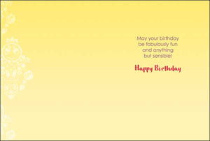 Birthday Card - Fabulously Fun