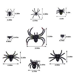 Halloween Spider & Web Decorations