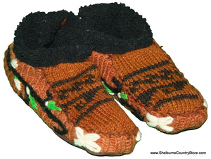 Womens Lined Ankle Slipper -