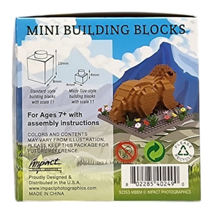 Mini Building Blocks - Marmot