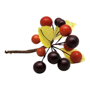 Grape Cluster - 5 Inch - Purple and Red