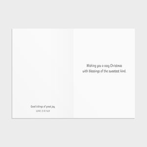 Comfort & Joy - 18 Christmas Boxed Cards and Envelopes, KJV