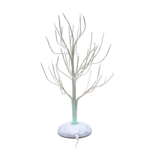 Twinkle Branch White Tree - 11 Inch Multicolor with Remote