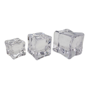 Frosty Acrylic Ice Cubes -