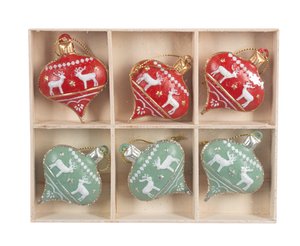Deer Drop Ornament Boxed Set