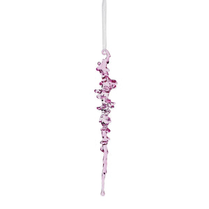 Acrylic Faceted Icicle -